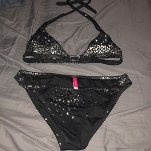Victoria secret star bathing suit set
